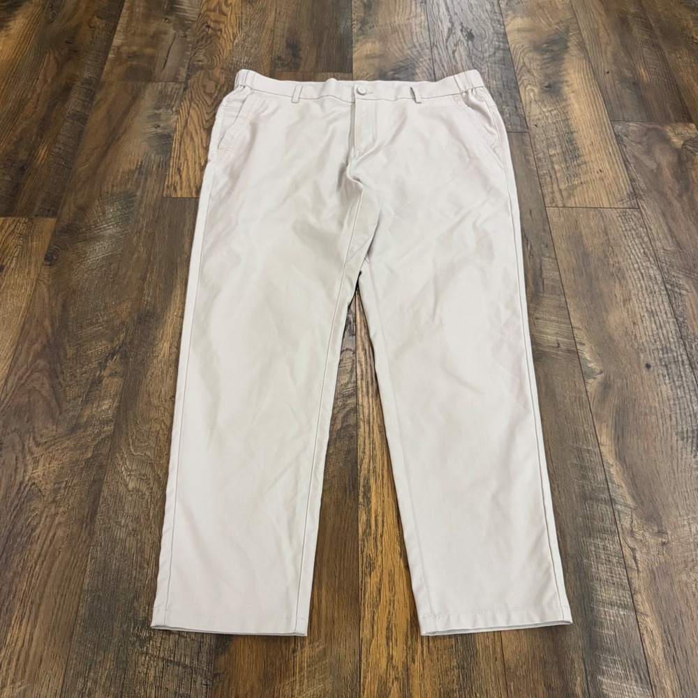 Jack Archer Jetsetter Tech Pants Mens 35x28 Gray Performance Stretch Golf Sporty